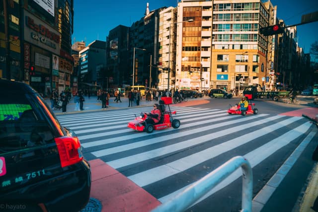东京-涩谷卡丁车