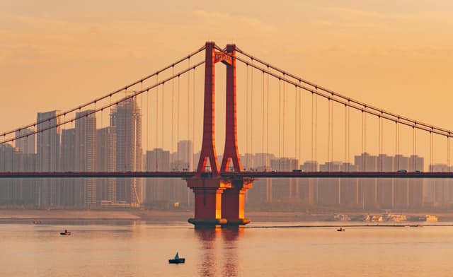 武汉-鹦鹉洲长江大桥